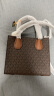 迈克.科尔斯（MICHAEL KORS）MK女包 Mercer风琴包手提单肩斜挎包 中号 35S1GM9M2B BROWN 实拍图