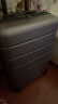 小米行李箱男万向轮拉杆箱PC箱女旅行箱20英寸可登机商务密码箱灰色 实拍图