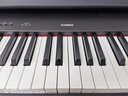 雅马哈（YAMAHA）电钢琴P225B/WH儿童成人初学88键重锤智能蓝牙便携式钢琴P125升级 新品P225B主机+原装木架+单踏板+官方标配 实拍图