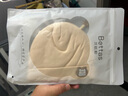 贝肽斯婴儿防护帽子夏季款棉质胎帽凉帽新生儿宝宝0-12月初生保温头饰 小萌熊-米色 夏季（双层薄款） 0-3个月 (帽围32-39cm) 实拍图