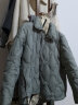 鸭鸭（YAYA）轻薄新国标羽绒服女士短款2022年冬季新款百搭时尚休闲小个子外套 蓝绿色 M 实拍图