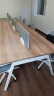 统质职员办公桌椅组合办公室卡座屏风工作位财务员工桌 桌面挡板一块 实拍图
