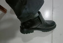 意尔康男鞋加绒保暖时尚商务休闲鞋高帮爸爸鞋皮鞋男96044W 黑色 43  实拍图