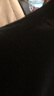 OEMG重磅美式复古纯色棉情侣短袖t恤男夏季五分袖潮流宽松潮牌衣服 黑色 XL[建议125-140斤] 晒单实拍图