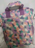 卡拉羊学生单肩斜跨书包手提书包男女书包美术音乐书包补课书包袋补习袋 大号紫色糖果 实拍图