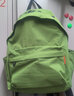 Subtle双肩包男士女背包时尚休闲大容量书包旅行户外高大学生电脑包防泼 松绿色 实拍图
