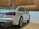 跃纪生（YUEJISHENG）原厂一汽大众新款 1:18 A6合金模型2019车模 仿真车模汽车模型 2019款 奥迪A6L 白金色 实拍图