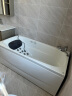 科勒（KOHLER） 科勒按摩浴缸冲浪整体独立浴缸皓玥家用浴缸 76447T-NW右角位自带龙头1.6m 实拍图