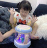 贝初众婴幼儿早教益智玩具0-1岁儿童手拍鼓音乐盒0-6个月宝宝生日礼物 旋转木马音乐鼓【充电款】 一岁男孩女孩实用抬头训练 实拍图