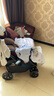 婧麒婴儿连体衣新生儿衣服纯棉春秋款套装打底宝宝春装哈衣爬爬服 绣花熊 66cm 实拍图