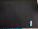 智钻 黑色90x120cm黑板墙贴磁性不伤墙儿童涂鸦墙画板墙可擦写无尘家用小黑板 学生磁吸自粘白板写字板 实拍图