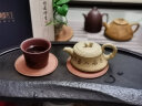 藏壶天下 紫砂壶宜兴国助工朱倩冰全手工刻绘本山段泥茶壶清风入帘 清风入帘 实拍图