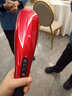 立昌（LiChang） 颈椎按摩器 手持电动按摩棒全身多功能无线充电按摩仪 肩颈按摩锤背部腰腿部 无线感应升级充电款-中国红 实拍图