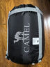 骆驼（CAMEL）户外露营保暖防风旅游可拼接睡袋A8W03009月石灰2.15kg右(含内胆) 实拍图
