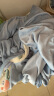 南极人（NanJiren） 冬季牛奶绒四件套加厚珊瑚绒被罩双面法兰绒床上用品加绒被套罩 花儿朵朵【双面加绒】BBYL 1.2m床单款三件套-被套150x200cm 实拍图