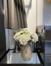 野派手感保湿仿真花绣球花假花客厅花瓶花艺摆件家居插花高端软装饰品 白色手感保湿绣球 1支 实拍图