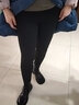 FitonTon鲨鱼裤加绒打底裤女冬季保暖加厚提臀裤高腰显瘦紧身瑜伽裤 黑XL 实拍图