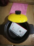 美厨（maxcook）陶瓷煲砂锅 汤锅炖锅养生煲 手工彩釉耐干烧 1.6L黄MCTC3255 实拍图