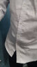 雅鹿长袖衬衫男中青年商务休闲免烫棉质职业工装白衬衣 YL097 39  晒单实拍图