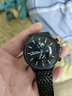 贝罗仕（BELUSHI）流浪地球系手表男防水运动商务学生初中高中生机械考试名表送礼物 黑壳黑面钢带-送礼商务考试专用 实拍图