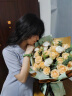 艾斯维娜鲜花速递11朵玫瑰花束送女友生日礼物全国同城配送 33朵香槟玫瑰花束 晒单实拍图