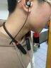 希兰德（XILANDE）无线蓝牙耳机超长续航200小时可插卡MP3颈挂脖入耳式运动跑步大电量适用于苹果华为vivo小米oppo 爵士黑蓝牙插卡版[9D＋200小时] 实拍图