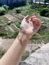 潮宏基 足金黄金手镯婴儿童镯金手镯满月素圈光面推拉式金镯子 计价W 大小可调节 4.55克 实拍图