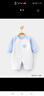 贝瑞加（Babyprints）新生儿连体衣秋冬婴儿衣服夹棉保暖护肚哈衣柔软内衣 蓝象59 实拍图