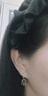 LnieerS999足银平安锁耳环女生2025新款耳扣高级感耳饰耳坠小众设计耳钉 平安锁耳环【999足银】 实拍图