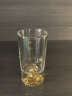 CLITON金山白酒杯套装一口杯子弹杯金箔烈酒杯玻璃杯威士忌杯6只 实拍图