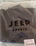 JEEP SPIRIT吉普运动裤男春秋季休闲裤纯色中青年宽松长裤 黑色直筒 2XL 实拍图