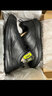 斯凯奇（Skechers）男鞋休闲皮鞋商务通勤黑色工作鞋简约百搭黑色运动板鞋210835 全黑色/BBK 39.5 实拍图