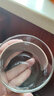 然也玻璃茶杯子胡桃木隔热品茗杯办公室喝水杯白色150mlAB-01 实拍图