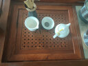 实木茶盘红木茶桌配件漏水板 嵌入式 中间盖板 茶台接水盘 42*37*1.8浅红 晒单实拍图