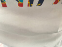 李宁短袖t恤女夏季时尚圆领宽松休闲棉质透气半袖运动LOGO印花上衣 白色-迷彩LOGO-纯棉 M 晒单实拍图