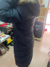 君羽户外羽绒服女【断码清仓】800蓬鹅绒服防寒保暖羽绒衣F52058 岩黑 L 推荐111-120斤 实拍图
