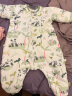 威尔贝鲁（WELLBER）婴儿睡袋双层不夹棉分腿睡衣春秋儿童宝宝防踢被子竹海熊猫95cm 晒单实拍图