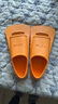 洲克游泳脚蹼专业训练蛙鞋橡胶鸭脚板潜水浮潜装备621505851-3 40/42 实拍图