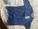 兰帕达骑行服公路车男夏季骑行服短袖上衣骑行短裤套装速干骑行衣风尚 风尚-金石蓝短袖 XL （适合体重140-159斤） 实拍图