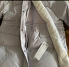 森马（Semir）森马羽绒服女中长款大毛领24冬新款工装风保暖外套109724113016 实拍图