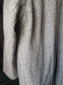 无印良品（MUJI） 女式羊毛混切斯特大衣长款外套毛呢大衣秋冬格雷系BDA19C3A 灰色图案 XL(165/92A) 晒单实拍图