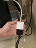山泽(SAMZHE)DP转DVI转换线 DisplayPort to DVI母转接头 电脑电视投影仪连接线 白色 ZJX-170 实拍图