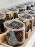 透明塑料密封桶食品级瓜子炒货散装亚克力收纳盒干果陈列展示盒 斜口圆形高款25*35加厚款 实拍图
