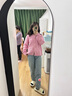 moussy【热销爆款】裤王新款直筒水洗毛边牛仔裤010GAS11-5440 蓝色 S 实拍图