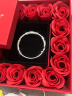 中国黄金（CHINA GOLD）999足银手镯女士繁花似锦银镯子年轻款520送女朋友生日礼物送妈妈 足银手镯 25g±1g【情人节礼盒】 实拍图