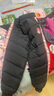 迪士尼女童羽绒裤儿童白鸭绒中大童休闲保暖外穿裤子 CK002黑色 130cm  实拍图