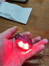偶森自行车太阳能尾灯安全警示灯单车装备配件led山地车后尾灯爆闪 太阳能尾灯 实拍图