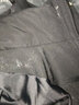 笺罗（JIANLUO）棉服男加厚秋冬季晋江羽宽松棉衣绒服袄子休闲大码面包外套男 黑色 XL 实拍图