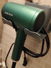 奥克斯（AUX）吹风机负离子大功率不伤发速干高速吹风机家用吹头发恒温护发低噪网红吹风筒男女生七夕情人节礼物 祖母绿 实拍图