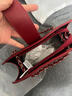 星昔红色结婚包包女2023新款高级质感秋冬菱格单肩包斜挎包婚礼新娘包 红色 实拍图